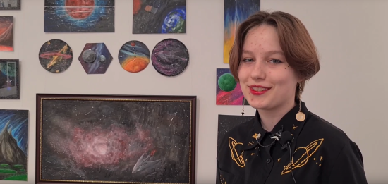 Дорогие друзья, в День Космонавтики предлагаем вам небольшой видеообзор-презентацию космических работ Дарины Козыревой