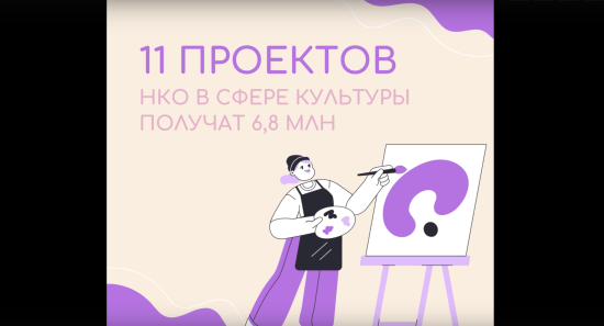 В Тюменской области 11 проектов СО НКО в области культуры и искусства получат гранты губернатора на сумму более 6,8 млн рублей.
