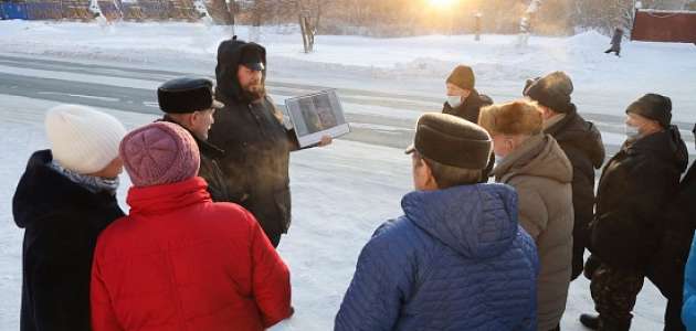 13 декабря в Богоявленском соборе на экскурсии побывали проживающие Ишимского геронтологического центра.