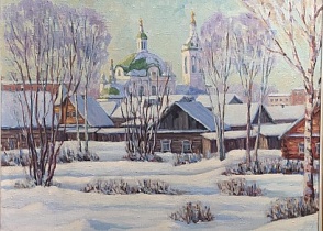 Открытие выставки картин "Путь художника"