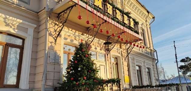 Новогоднее настроение в музейном комплексе