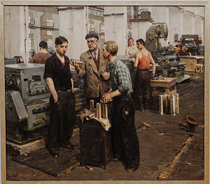 И.И. Симонов. Бракодел. 1954 год. Холст, масло. 